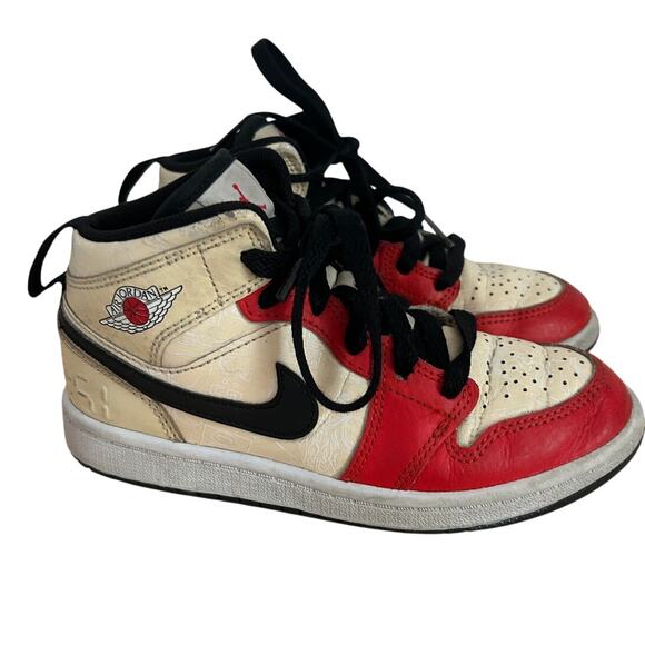Nike Jordan 1 Mid SS 88 Dunk Contest GS Kids Shoe Size 13.5C Limited Edition - Picture 1 of 13